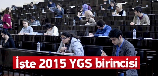 İşte 2015 Türkiye YGS birincisi