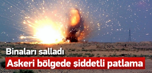 Şanlıurfa'da askeri bölgede patlama