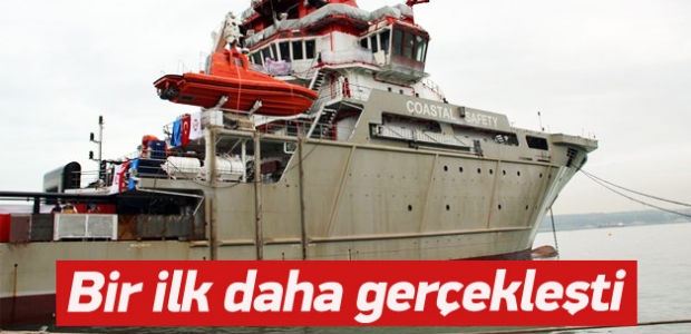 Türkiye’nin ilk Acil Müdahale Gemisi hizmette