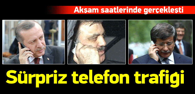 Abdullah Gül'den Erdoğan ve Davutoğlu'na telefon