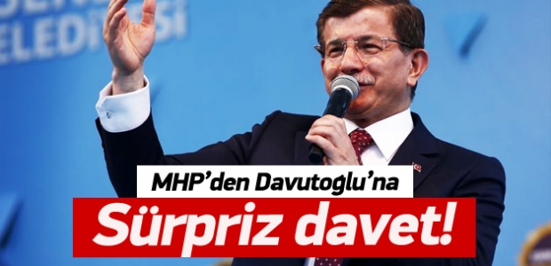 MHP’den Davutoğlu’na sürpriz davet