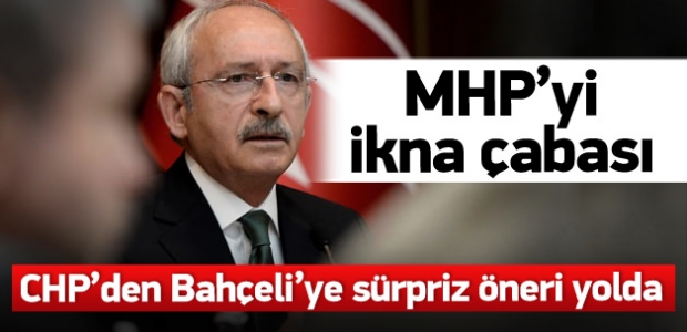 MHP'ye dönüşümlü Başbakanlık önerisi
