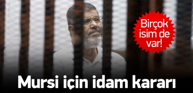Mursi'ye idam cezasına onay