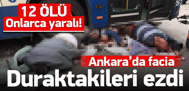 Ankara'da korkunç kaza: 12 ölü!