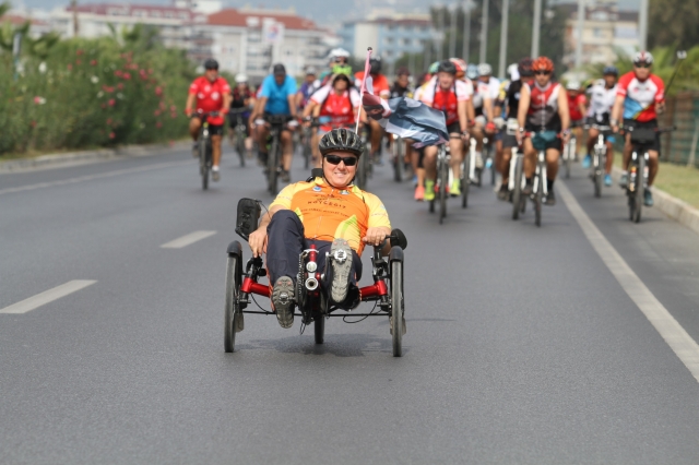 1. Alanya Uluslararası Bisiklet Festivali başladı   