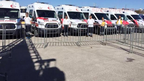 Burdur'a Yeni Ambulanslar Alındı