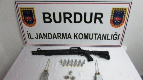 Burdur'da Kaçak Kazı Operasyonu