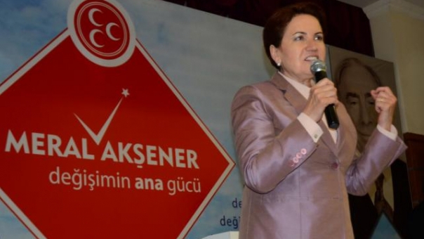 MHP Eski Milletvekili Meral Akşener Burdur'da Konuştu