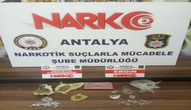Antalya’da uyuşturucu operasyonları: 6 tutuklama 