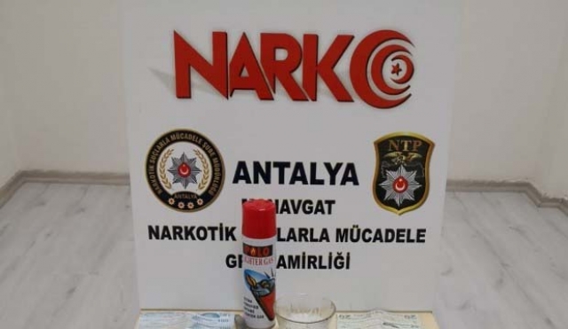 Antalya’da uyuşturucu operasyonu: 1 tutuklama 