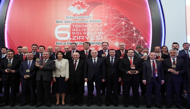 Antalya Teknokent'e Birincilik Ödülü