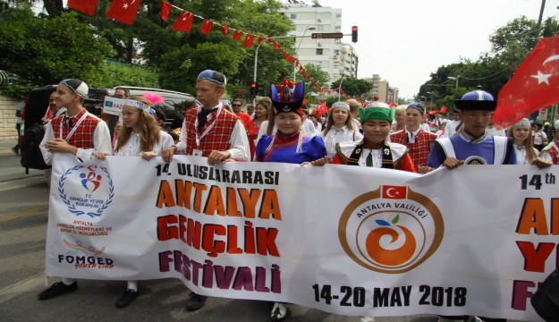 Antalya'da 19 Mayıs kutlamaları 