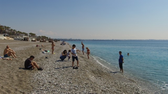  Antalya'da deniz keyfi