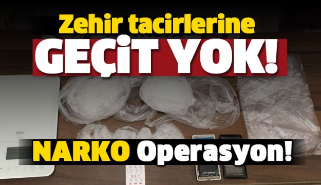 Antalya'da Narkotik Operasyon!