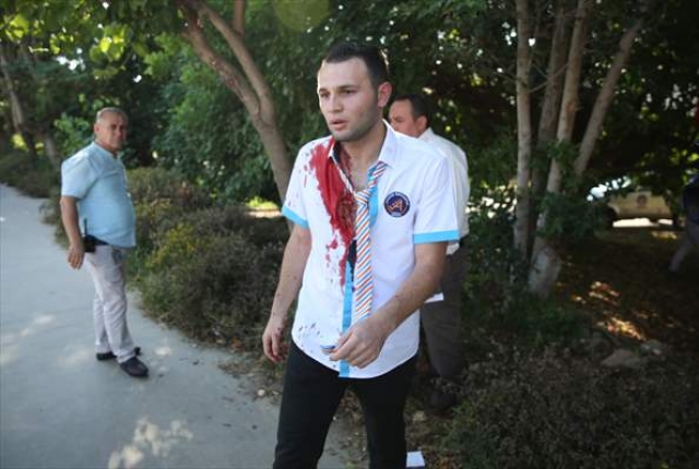 Antalya'da üniversite yerleşkesinde kavga