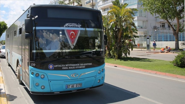 Antalya'da yarın toplu ulaşım ücretsiz