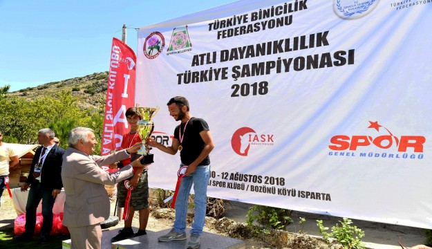 Atlı Dayanıklılık Yarışları Türkiye Şampiyonası Isparta’da tamamlandı   