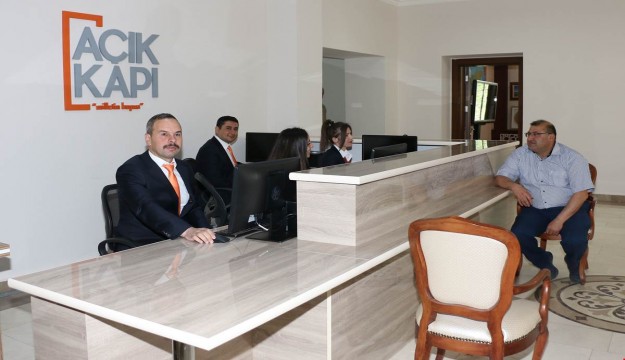 Burdur'da “AÇIK KAPI” Milletin Kapısı Projesi Hizmet Vermeye Başladı.