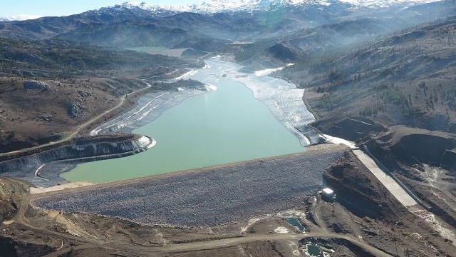 Burdur'da Söğüt 2 Barajının Gövde Dolgusu Tamamlandı