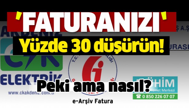 Elektrik faturanızı düşürün Elektrik faturanızı düşürün