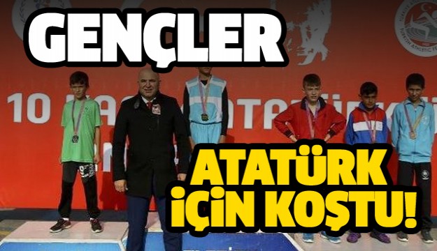 Genç Atletler Atatürk İçin Koştu!