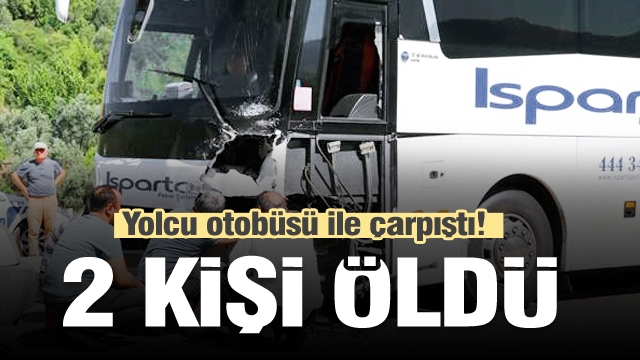 Isparta-Antalya yolunda trafik kazası: 2 ölü, 3 yaralı