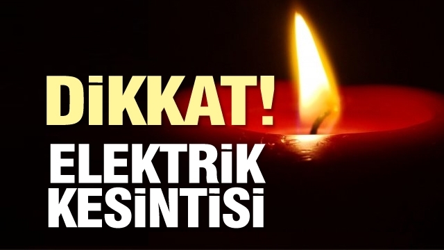 Isparta’da üç saat süreyle planlı elektrik kesintisi