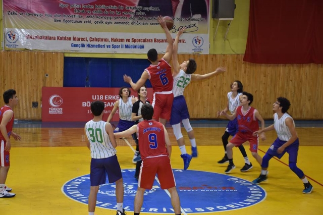 Isparta'da basketbol heyecanı devam ediyor...