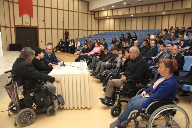 Isparta'da  Engelli Bireylerin Gözünden Engelsiz Yaşam anlatıldı