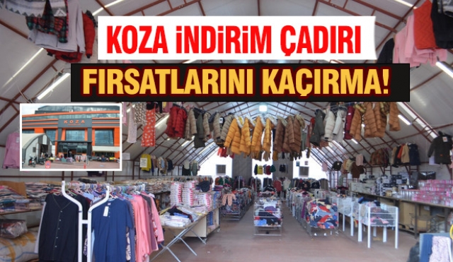 Isparta'da Kışa Hazırlık Başlasın: Koza Tekstil Çünür Şubesi İndirim Çadırı'nda Sıcak Fırsatlar!