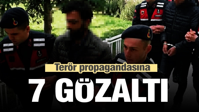 Isparta'da sosyal medyadan terör propagandasına 7 gözaltı