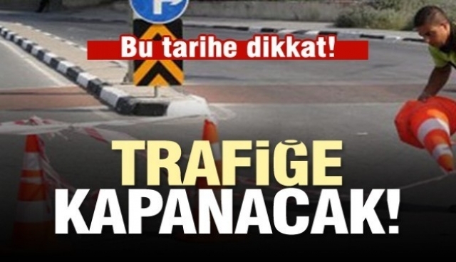 Isparta'da trafiğe kapalı karayolu uyarısı