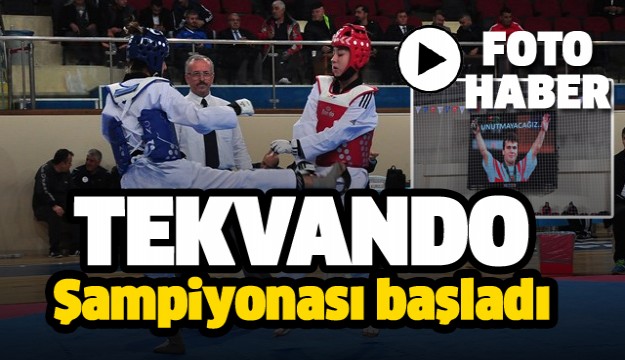 Isparta'da Türkiye Tekvando Şampiyonası Başladı