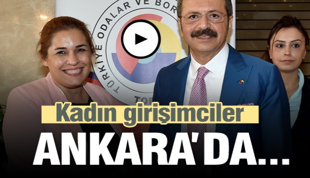 Ispartalı -Kadın girişimciler Ankara'da...