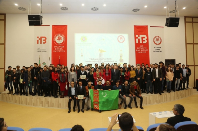 Isparta'da Türkmenistan’ın daimi bağımsızlık günü kutlandı   