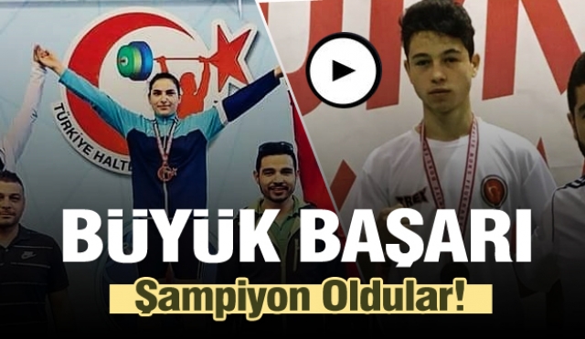 İşte Türkiye'nin Ispartalı Boks ve halter Şampiyonu