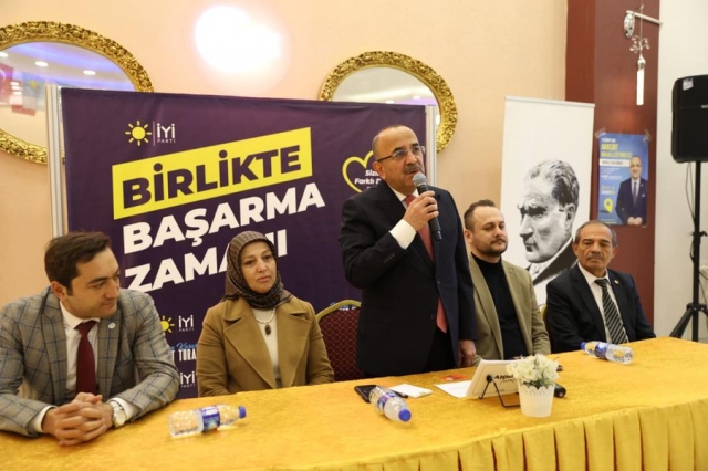 İyi Parti Belediye Başkan Adayı Ahmet Tural, Akkent Mahallesi Sakinleriyle Buluştu