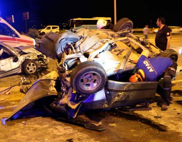 ​Kahramanmaraş'ta trafik kazası: 2'si ağır 7 yaralı