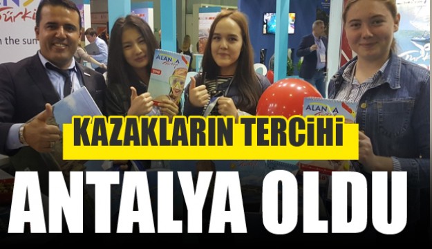 Kazakların tercihi Antalya