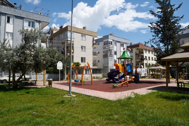 Kepez'de park ve yeşil alan çalışmaları