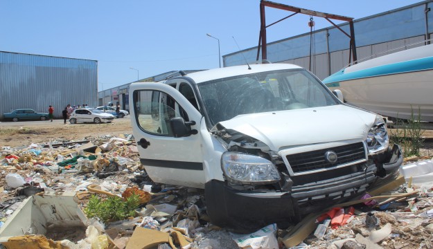  Manavgat'ta trafik kazası: 1 yaralı 