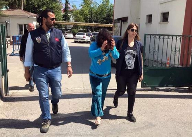 Mersin'de yankesicilik zanlısı kadın tutuklandı