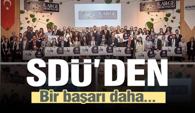 SDÜ'den bir Türkiye başarısı daha...