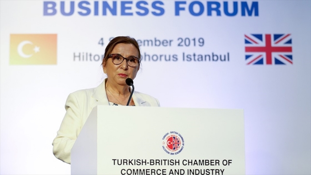 Ticaret Bakanı Ruhsar Pekcan: Brexit sonucunda da Türk-İngiliz dostluğu devam edecek