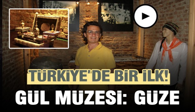  Türkiye’nin ilk gül müzesi: Güze,Güneykent'te açıldı