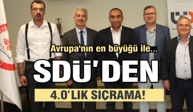 Türkiye'nin 'Endüstri 4.0' fabrikası SDÜ'de  