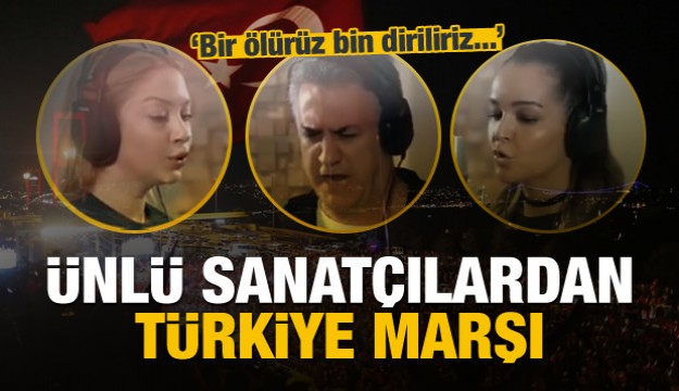 ​Ünlü sanatçılardan yeni beste Türkiye Marşı