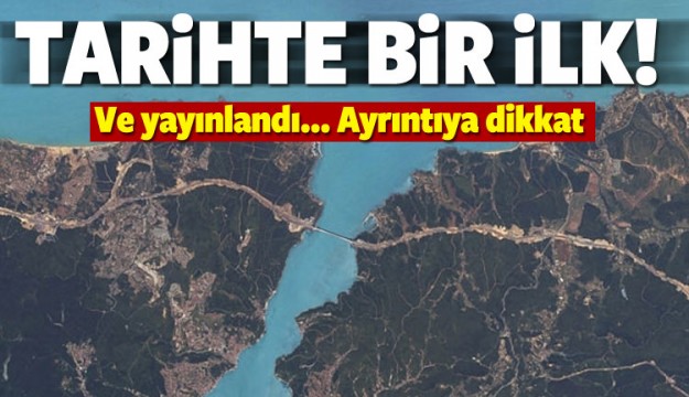 Yerli uydu RASAT İstanbul'u görüntüledi
