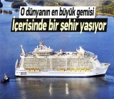 İşte dünyanın en büyük gemisi