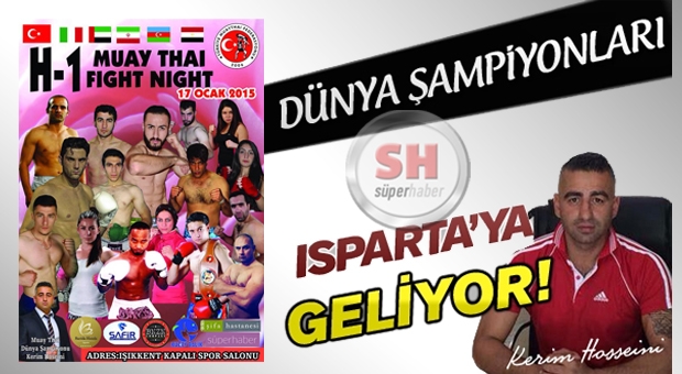 Dünya Şampiyonları Isparta'ya Geliyor!